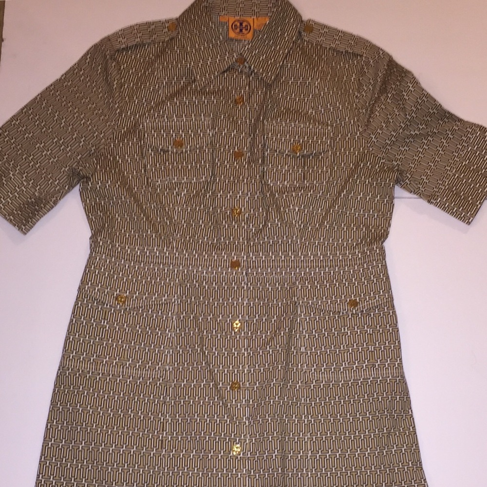 Tory Burch short geometric dress